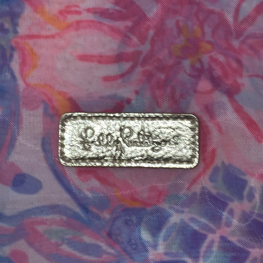 ✨FINAL HR TO BUY✨ NWOT Lilly Pulitzer Tote Lilly Pulitzer Bag Mesh Turtle GWP - Picture 5 of 8